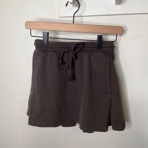 Zara Terry Cotton Skirt